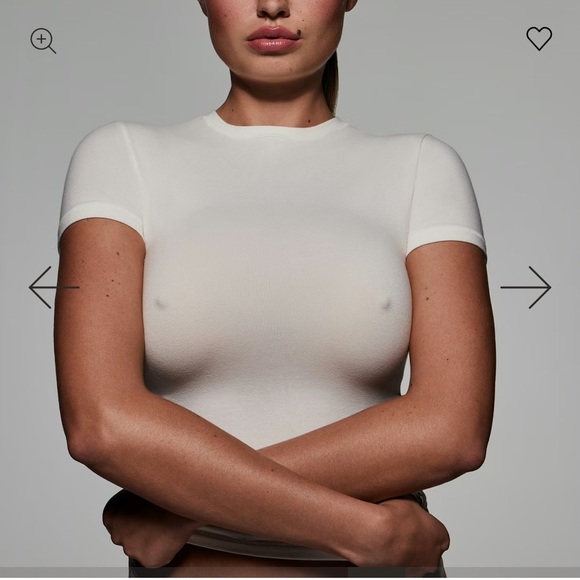 NWT Skims Ultimate apex Nipple Push Up Bra Sienna 32C - Picture 3 of 8